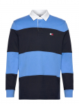 Tommy Jeans - Tjm Rlx Fit Colorblock Rugby Ext - Pikkade varrukatega - S