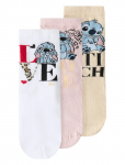 Name It - Nmfjane Stitch 3P Sock Wdi - Sokid - 25-27