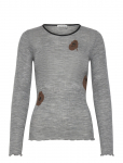 Marimekko - Polkka Tumma - Pikkade varrukatega - XS/S