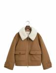 GANT - Wool Blend Flight Jacket - Villased jakid - XL/XXL