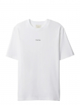 Calvin Klein - Ss Stretch Cotton Pique Nano Tee - L&uuml;hikeste varrukatega - M