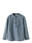 Lil'Atelier - Nmmtaya Ls Loose Dnm Shirt 1166-Fd Lil - Pikkade varrukatega s&auml;rgid - 116