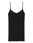 Rosemunde - Rwbernadine Organic Sl Strap Lace T - Varrukateta - XL