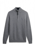 Superdry - Wool Blend Half Zip Jumper - Poolpika lukuga džemprid - XXL