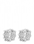 SN&Ouml; Of Sweden - Sprinkles Small Tripple Crystal Ring Ear S/Clear - Onesize - R&otilde;ngad - ONE SIZE