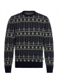 Barbour - Barbour Grangetown Fair Isle Crew Neck Sweater - &Uuml;mara kaelusega - L