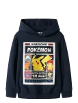 Name It - Nkmdu Pokemon Nreg Swe Wh Bru Noos Sky - Kapuutsiga pusad - 134-140