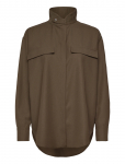 Copenhagen Studios - Cph Overshirt 1 Cotton White - Pikkade varrukatega - S