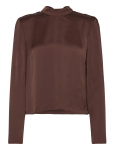 ROTATE - Satin Drapy Back Top - Pikkade varrukatega - 40