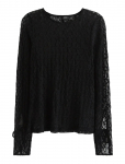 Lindex - Top I Blonde - Pikkade varrukatega - M