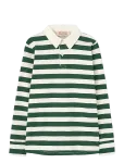 THE ANIMALS OBSERVATORY - Stripes Freen Eel Polo Shirt - Pikkade varrukatega polos&auml;rgid - 12 Y
