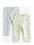 Lindex - Leggings 2 Pack - Retuusid - 74