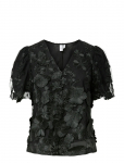 YAS - Yasflowering Ss V-Neck Top - D2D - L&uuml;hikeste varrukatega - 34