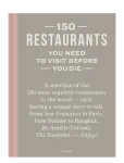New Mags - 150 Restaurants - Raamatud - 18X2.7X24CM