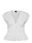 Gina Tricot - Peplum Top - L&uuml;hikeste varrukatega - XL
