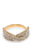 Pilgrim - Shea Crystal Ring Gold-Plated - S&otilde;rmused - ONE SIZE
