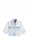 Tommy Jeans - Cropped Trucker Bj6014 - L&uuml;hikesed teksap&uuml;ksid - XS