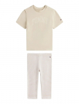 Tommy Hilfiger - Tee + Rib Leggings Set - Komplektid l&uuml;hikeste varrukatega T-s&auml;rgiga - 62