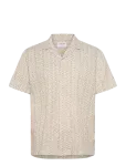 Lindbergh - Two Color Structure Cotton/Linen Sh - L&uuml;hikeste varrukatega s&auml;rgid - S
