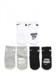 Nike - Nike 3Pk Verbiage Gripper Sock - Beebisokid - 2-4Y