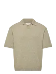 Jack & Jones - Jorcatskills Knit Ss Split Neck Polo - L&uuml;hikeste varrukatega kootud polos&auml;rgid - XL