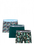 Jack & Jones - Jacbird Leaves Trunks 3 Pack - Bokserid - L