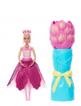 Barbie - Petal Pop Scented Fashion Doll With Pink Tulip Dress, Reveal Accessories Like Bunny & More - Nukud - ONE SIZE