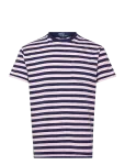Polo Ralph Lauren - Classic Fit Striped Jersey T-Shirt - L&uuml;hikeste varrukatega - XS