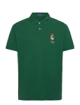 Polo Ralph Lauren - Custom Slim Fit Polo Bear Mesh Polo - L&uuml;hikeste varrukatega - M