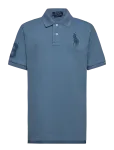 Ralph Lauren Kids - Basic Mesh-Ss Kc-Tp-Knt - L&uuml;hikeste varrukatega polos&auml;rgid - 132-137