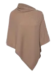 Rosemunde - Rwlaica Cashmere Pointelle Poncho - Pont&scaron;od - ONE SIZE