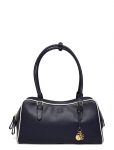 Lauren Ralph Lauren - Leather Large Marcy Zip Satchel - Rihmaga kotid - ONE SIZE