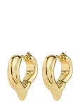 Pilgrim - Iris Earrings Gold-Plated - R&otilde;ngad - ONE SIZE