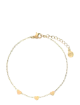 My Jewellery - Bracelet With Three Hearts Graduation - K&auml;eketid - ONE SIZE