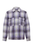 WOOD WOOD - Wwclay Overshirt 25452 - Ruudulised s&auml;rgid - XL
