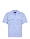 Lindbergh - Cotton/Linen Resort Shirt S/S - L&uuml;hikeste varrukatega s&auml;rgid - XXL
