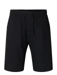 Selected - Slmrelaxsimon Ribbed Shorts - L&uuml;hikesed dressip&uuml;ksid - M