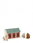 Kid's Concept - Stable With Horses - Loomad - ONE SIZE