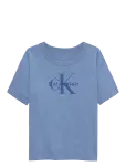 Calvin Klein - Light Monologo S/S T-Shirt - L&uuml;hikeste varrukatega - 128