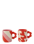Que Rico - Espresso Otilia (2 Stk. Assorteret) - Espressotassid - H5.7CM