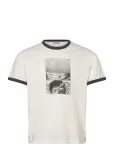 Weekday - Graphic T-Shirt - L&uuml;hikeste varrukatega - L