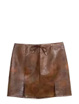 Laagam - Juna Brown Short Skirt - L&uuml;hikesed seelikud - L