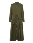 Polo Ralph Lauren - Cotton Canvas Utility Shirtdress - Maksikleidid - 38