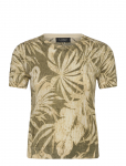 Lauren Ralph Lauren - Palm-Frond-Print Short-Sleeve Sweater - L&uuml;hikeste varrukatega - XL