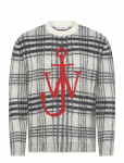 JW Anderson - Tartan Check Sweater - &Uuml;mara kaelusega - L
