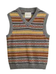 Gant - Fair Isle Vest - Kootud vestid - L