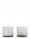 Blomus - Set 2 Tumblers - 0,2 L, &Oslash; 7,5 Cm - Mera - Smoke - Joogiklaasid - L 7.5CM