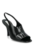 TOTEME - Contour Naplack Slingback Heeled Sandals - Avatud varbaosaga kingad - 36
