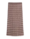 Calvin Klein - Checkered Plaid Rib Skirt - Kootud seelikud - XS