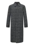 Tommy Hilfiger - Ny Check Overcoat - Villased mantlid - XXL